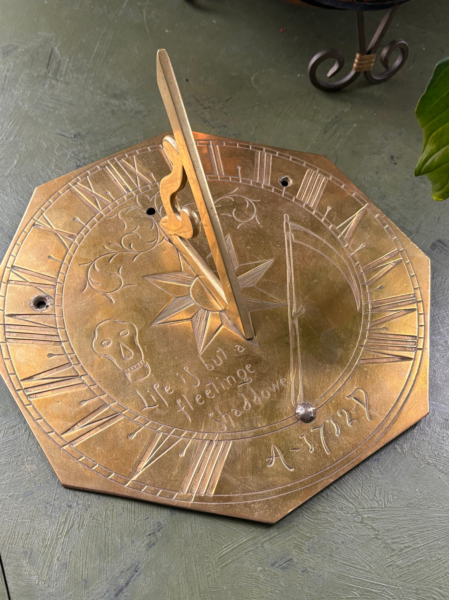 BRASS SUNDIAL