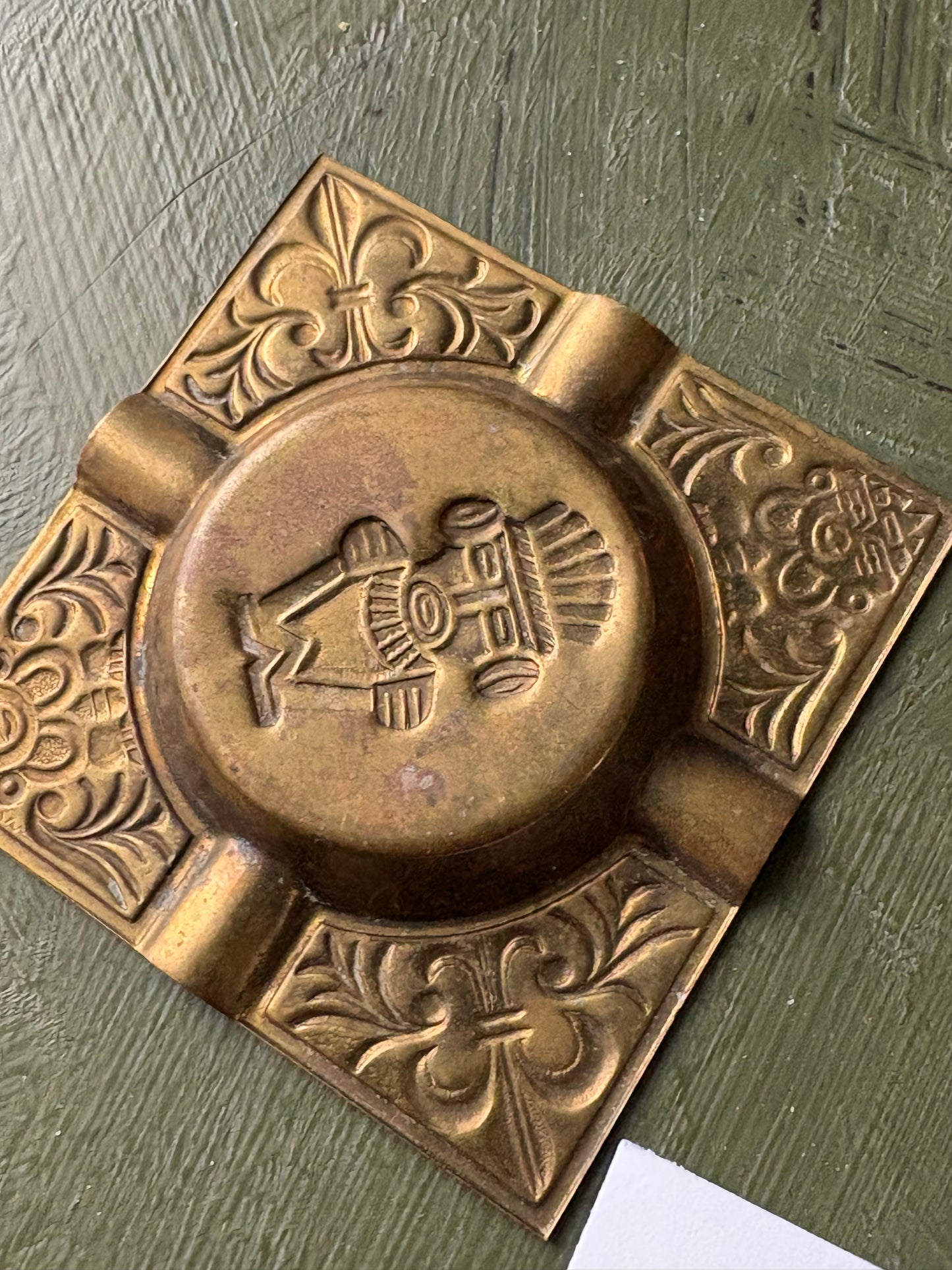 MINI BRASS ASH TRAY