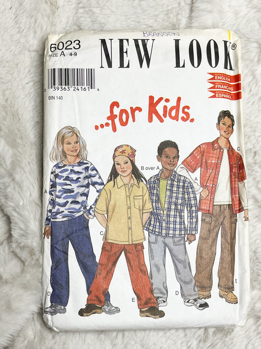 Pattern - Kid's - Shirt/Pants