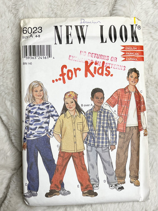 Pattern - Kid's - Shirt/Pants 1