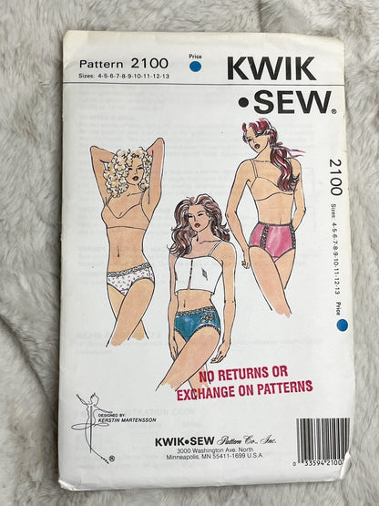 Pattern - Women's - Bra/Panties