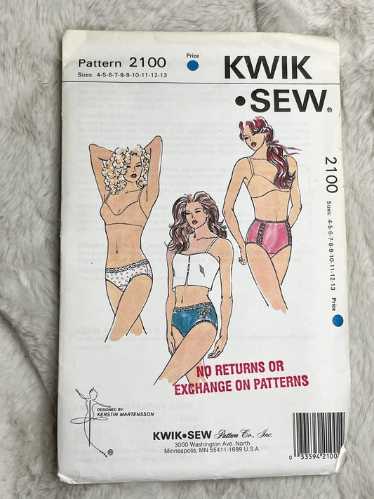 Pattern - Women's - Bra/Panties