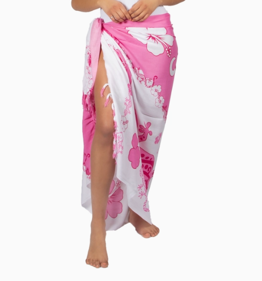 PINK GECKO SARONG