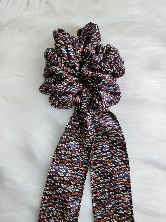 OPHELIA SATIN BOW SCRUNCHIE